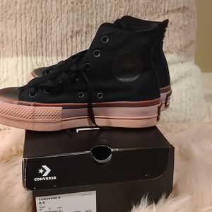 Opi black and white converse 6.5